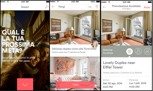 airbnb app