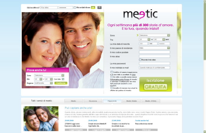 come partecipare Incontri single Trieste Meetic San Faustino 2015