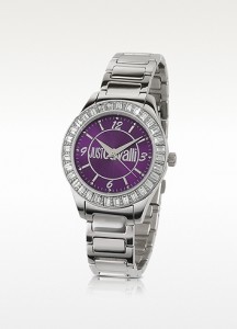 Just Cavalli Chic - Orologio Donna Cinturino Bracciale con Cristalli sul Quadrante