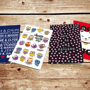 FIG. 16 LEGAMI greetings cards unusual