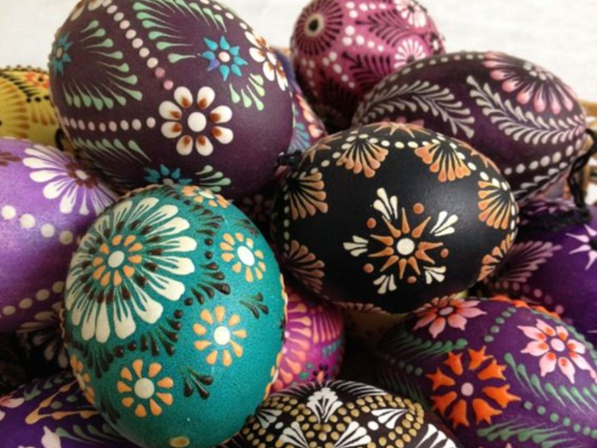 uova di Pasqua decorate