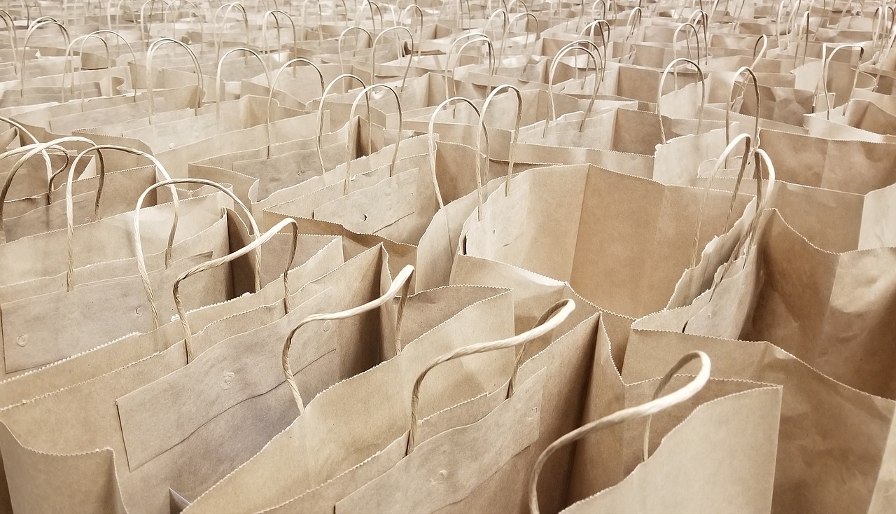 Sacchetti di carta personalizzati: promuovere brand rispetto ambiente