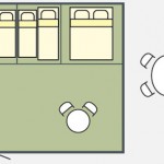 plattegrond tent 2 koloms 150x150
